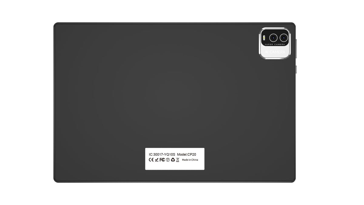 Android 15 Tablet 10 Inch 18GB RAM 128GB ROM Black H961272