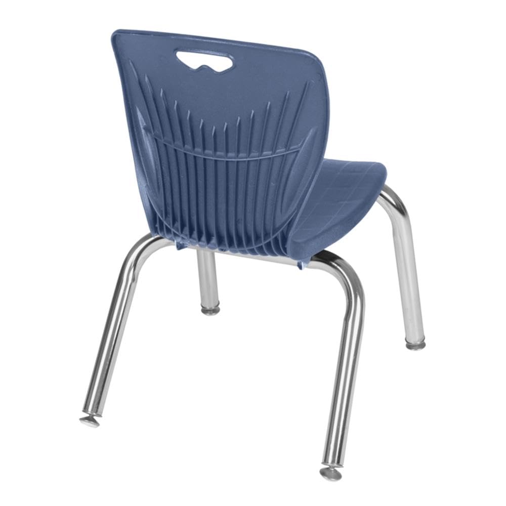 42" Square Mobile Table with 4 Stack Chairs L78412