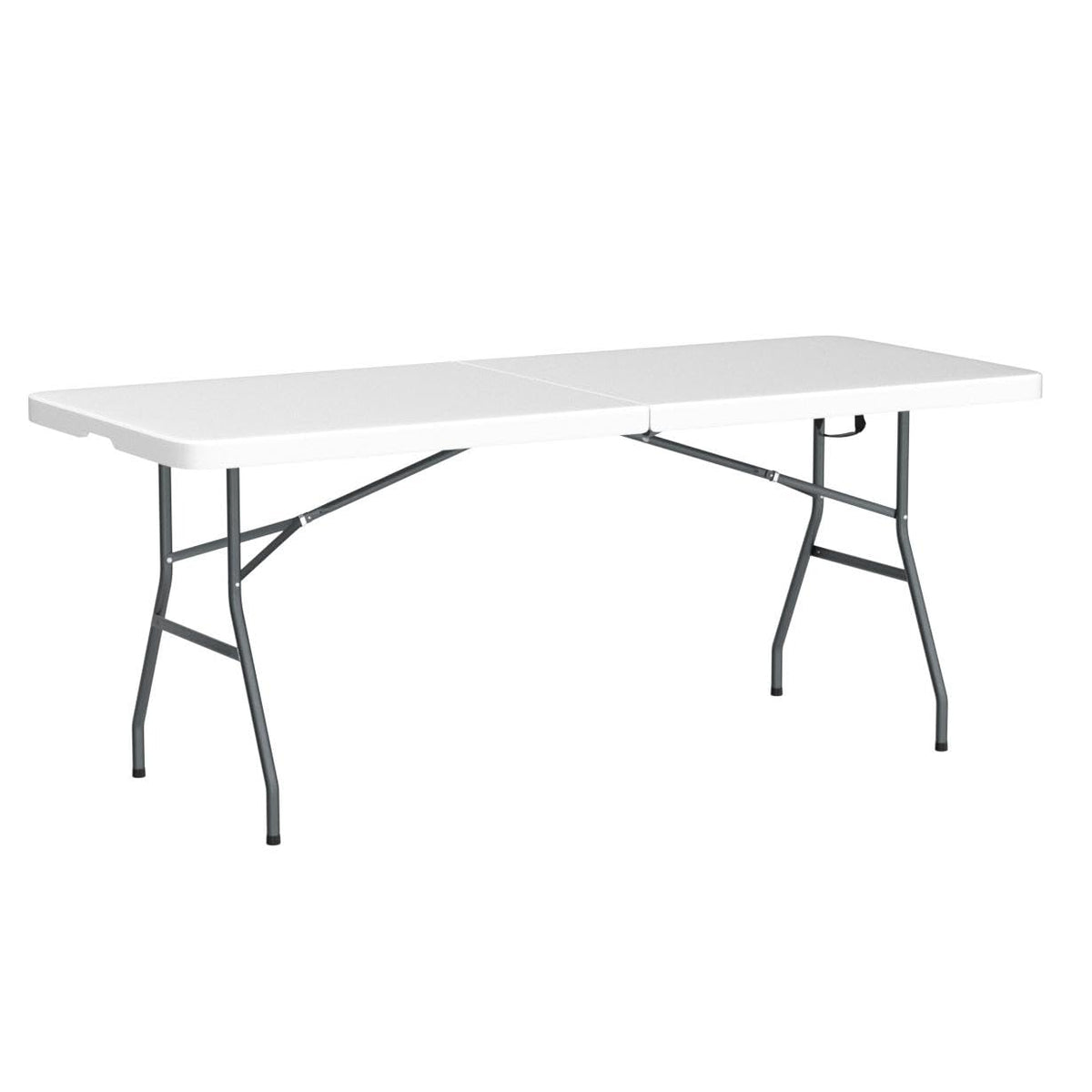 6ft White Folding Table P6171