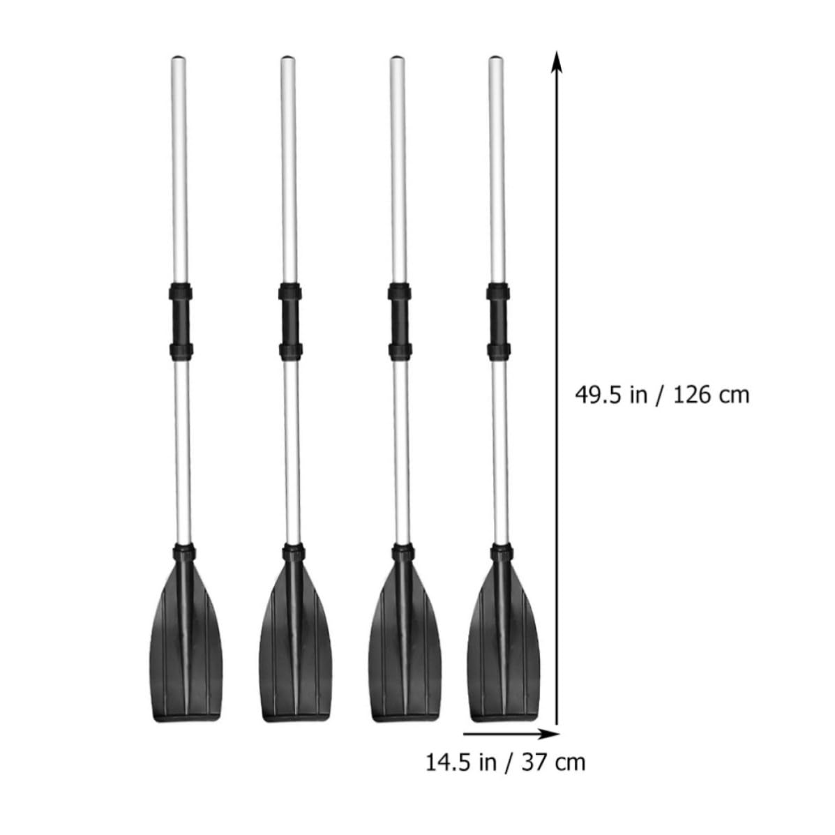 Boat Paddle Detachable Aluminum Alloy 2 Pairs L470