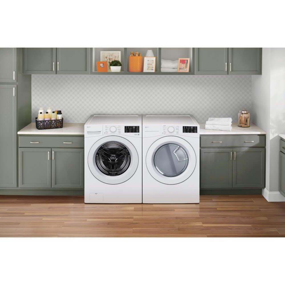 7.4 cu. ft. Vented Stackable Electric Dryer in White B952