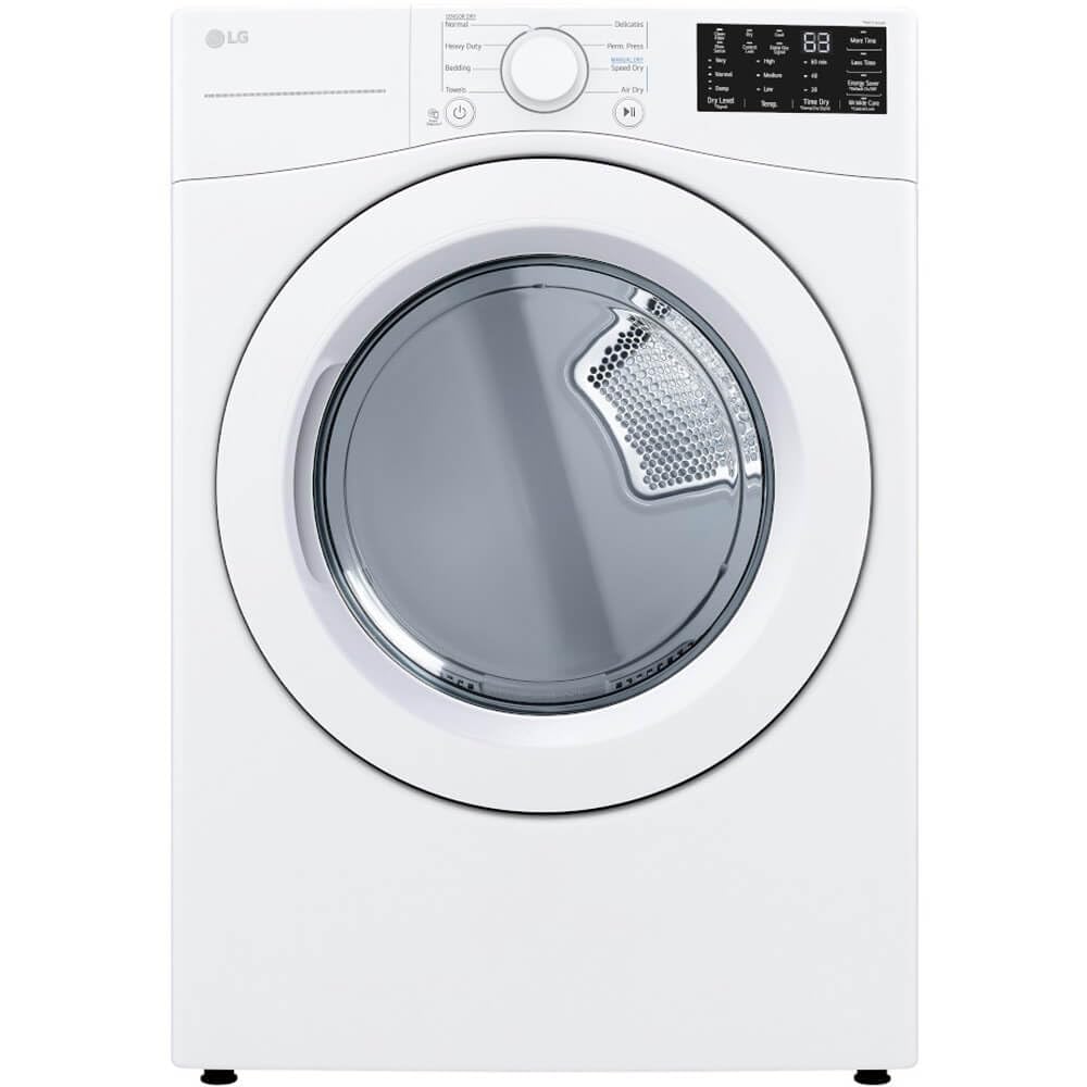7.4 cu. ft. Vented Stackable Electric Dryer in White B952