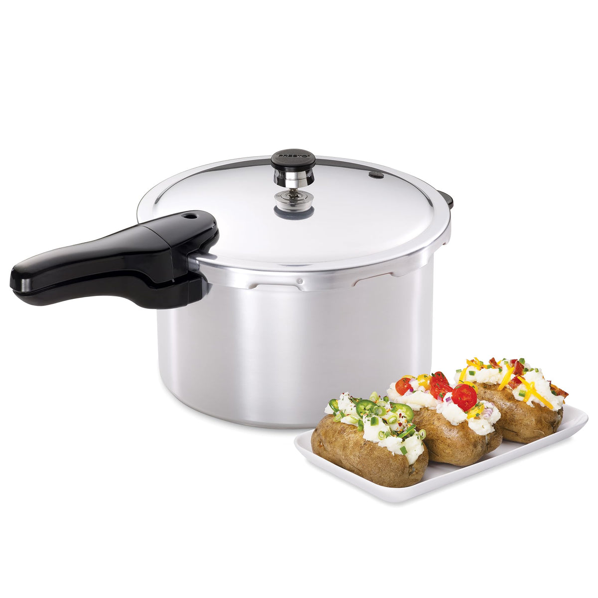 8-Quart Aluminum Pressure Cooker Z312