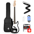 Electric Bass 4 Strings Full-Size Guitar Kit PB-Style Black G8783
