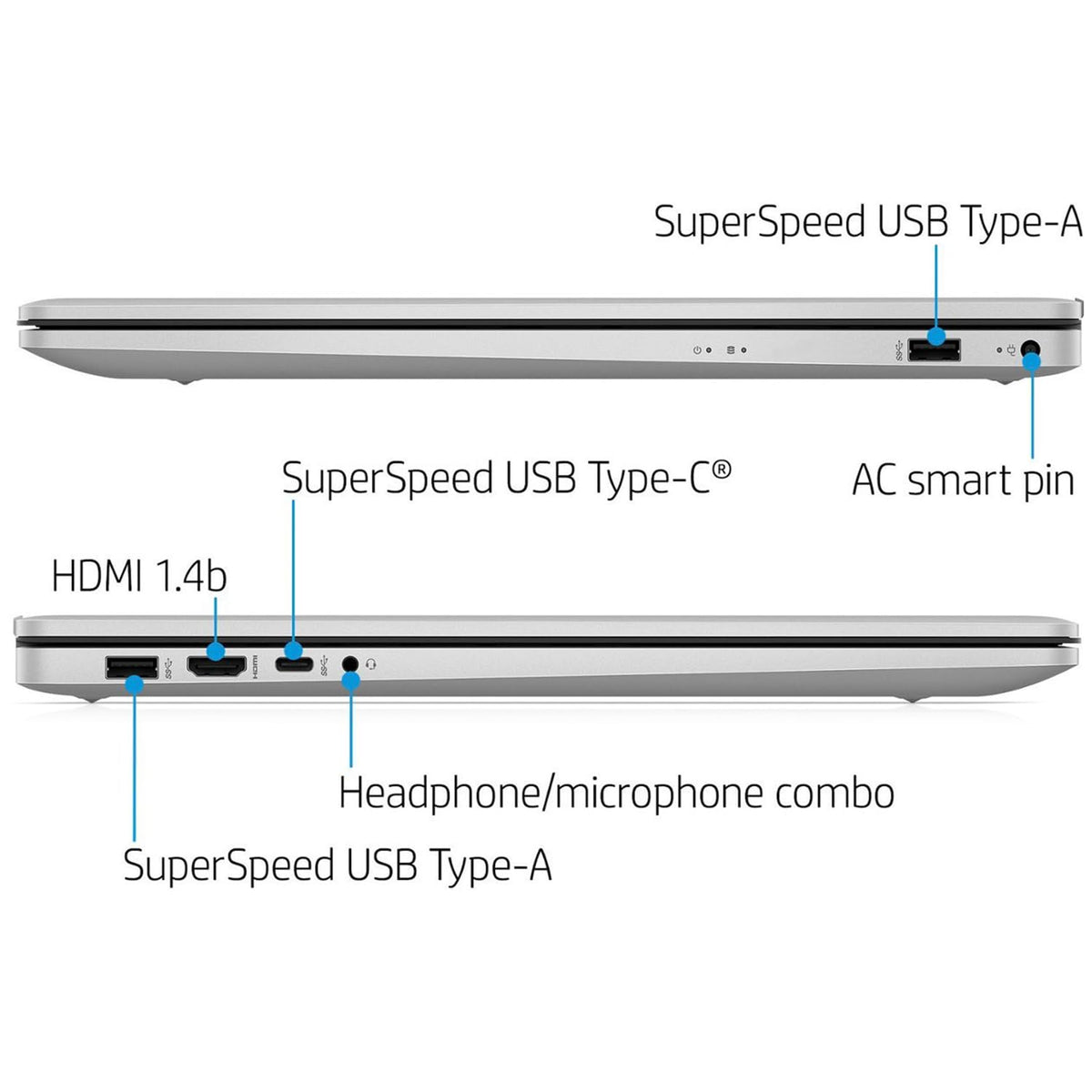 17.3" FHD Laptop AMD Ryzen 5 16GB 1TB SSD Silver X343262