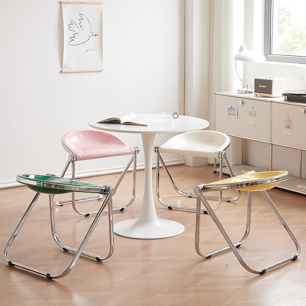 Transparent Acrylic Folding Chair S35797
