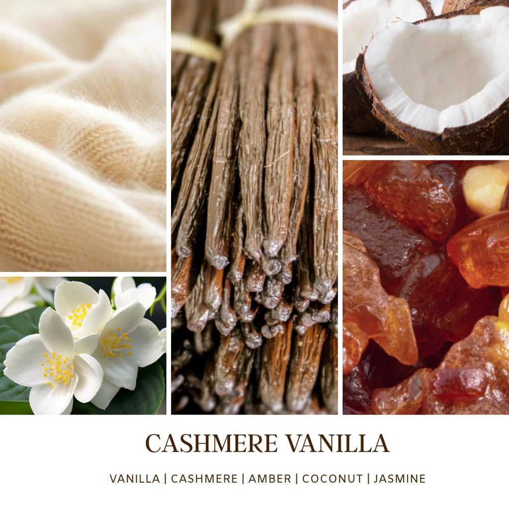 Vanilla Cashmere Scented Soy Wax Candle N3649