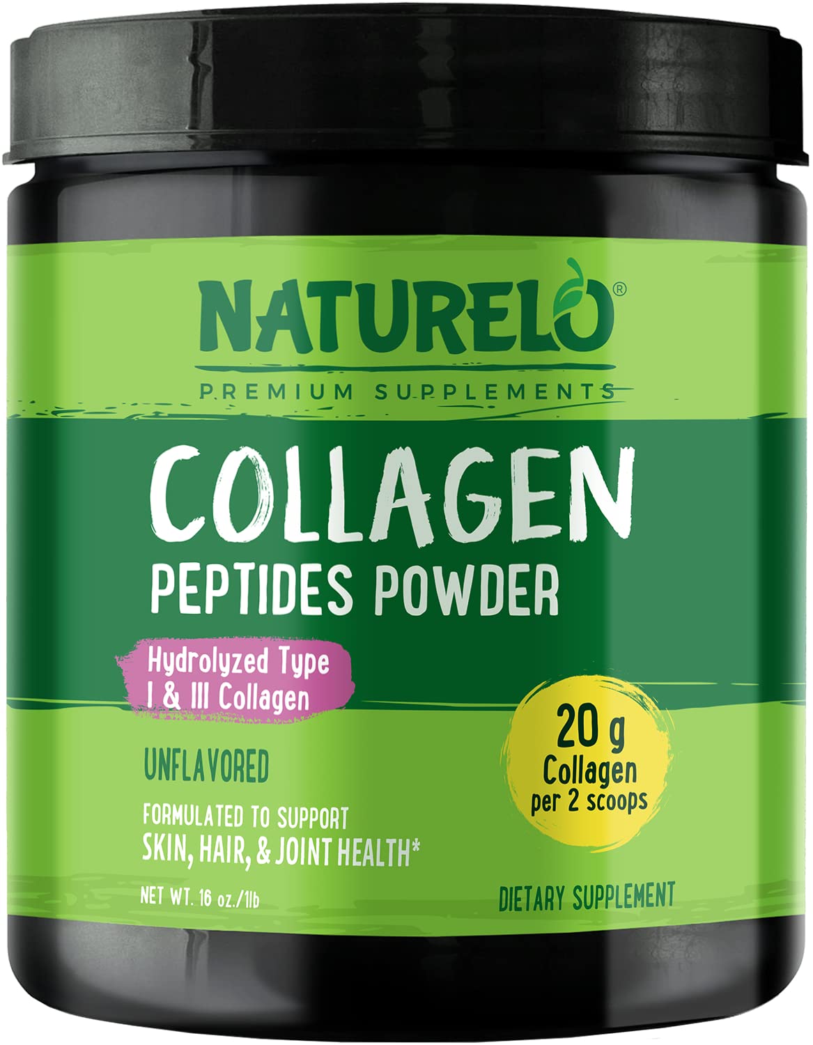Collagen Peptide Powder 16 Oz Unflavored Y854857