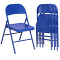 Metal Folding Chairs 4 Pack A39398