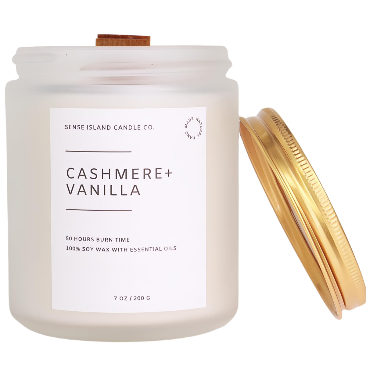 Vanilla Cashmere Scented Soy Wax Candle N3649
