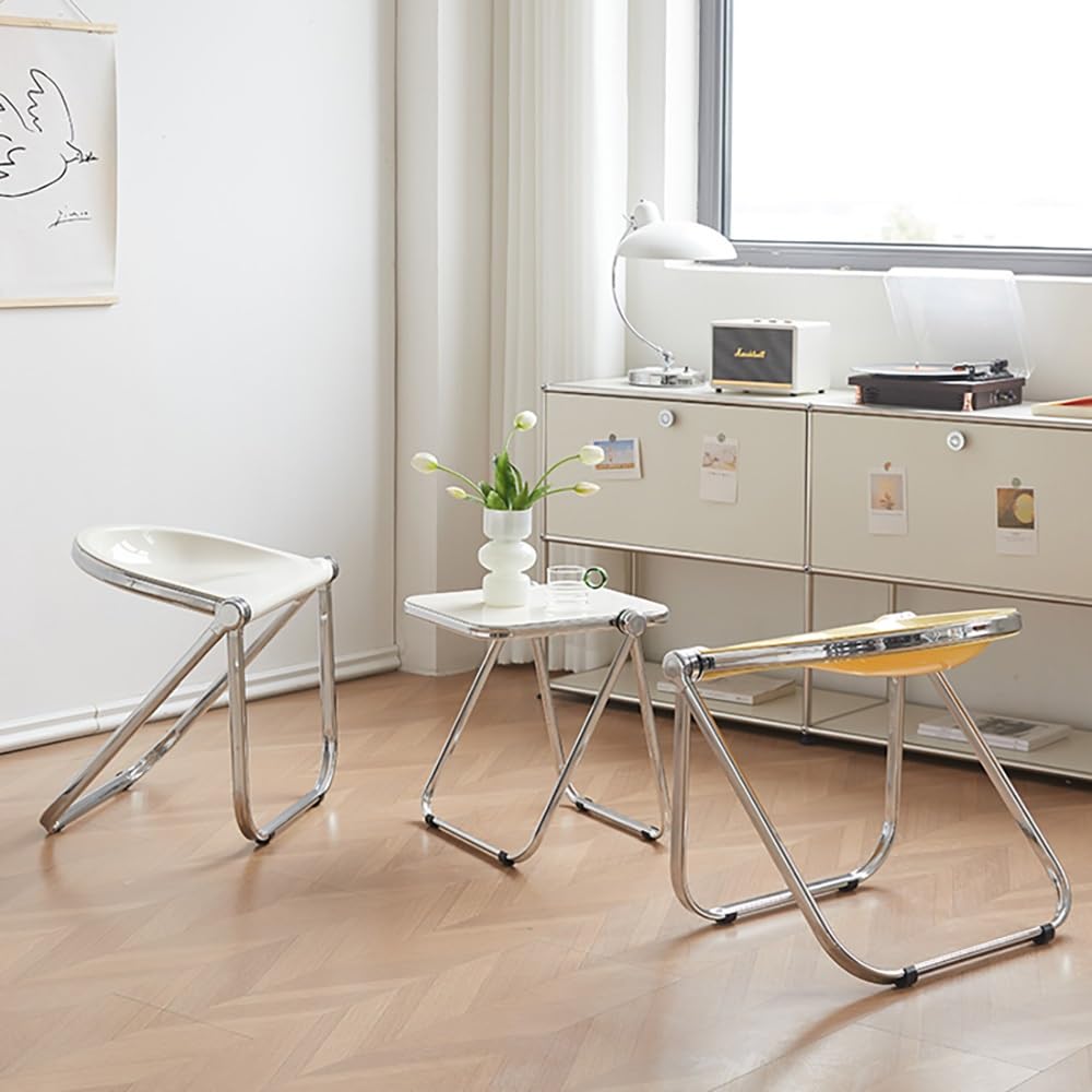 Transparent Acrylic Folding Chair S35797