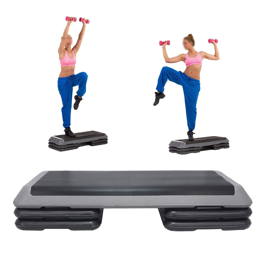 43'' Adjustable Aerobic Step Platform with Risers G245160