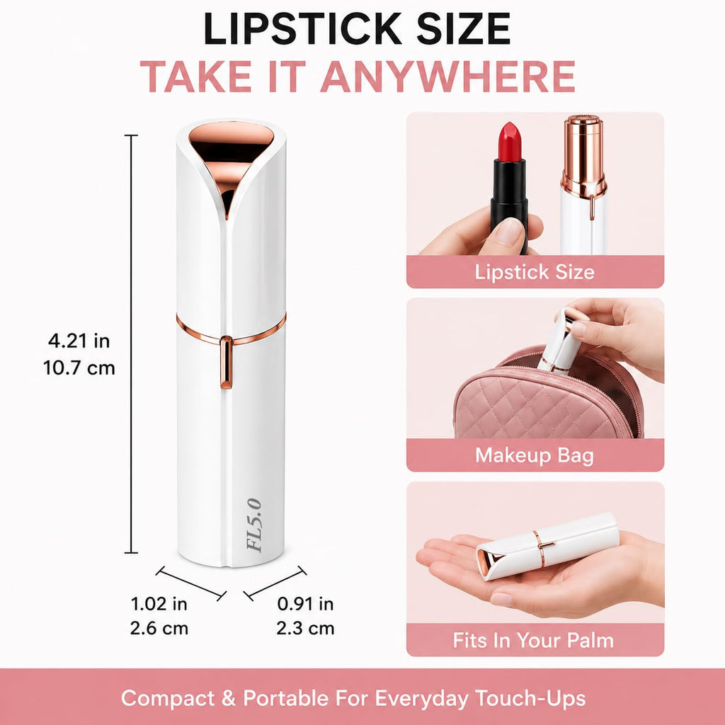 Facial Hair Remover with LED Light E613