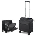 16 Inch Underseat Carry On Luggage with Wheels Dark Gray J538552