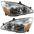 Headlight Set Left Right Clear Lens Z4271