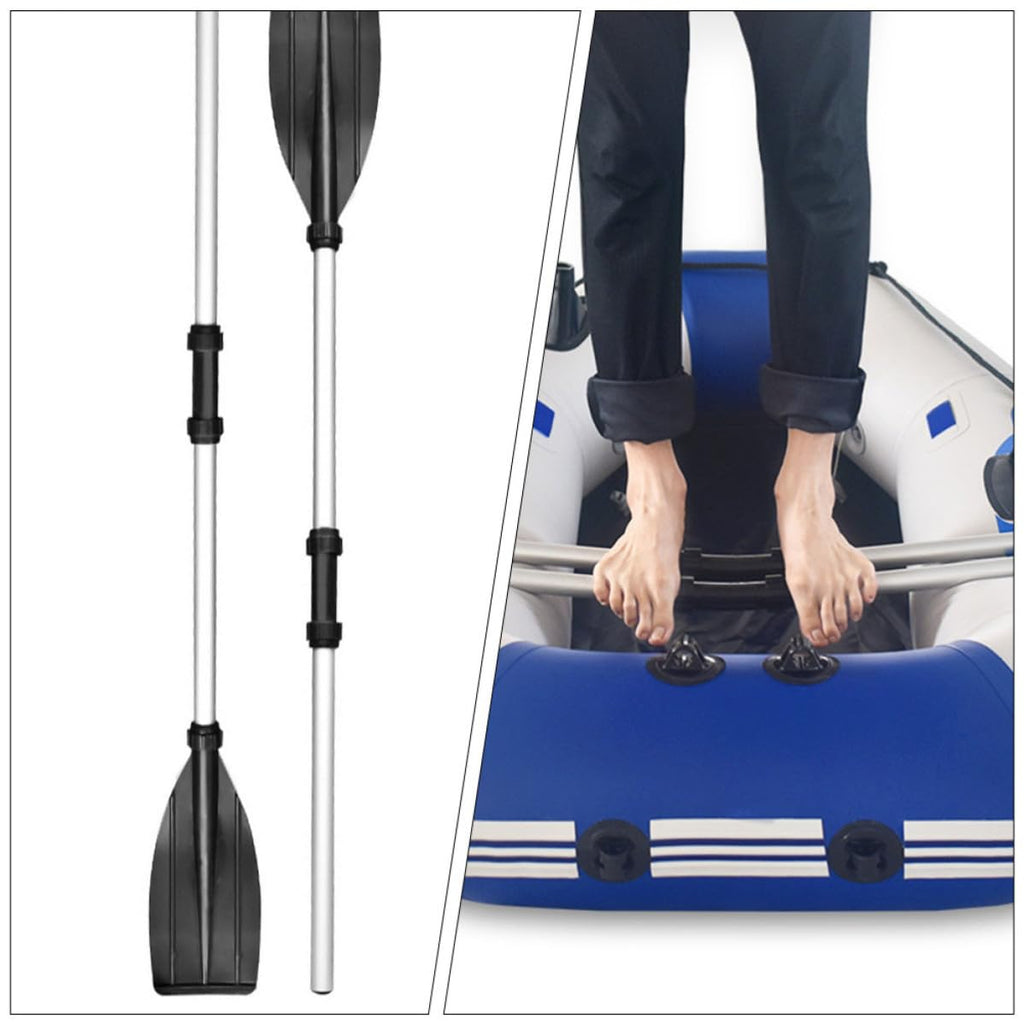 Boat Paddle Detachable Aluminum Alloy 2 Pairs L470