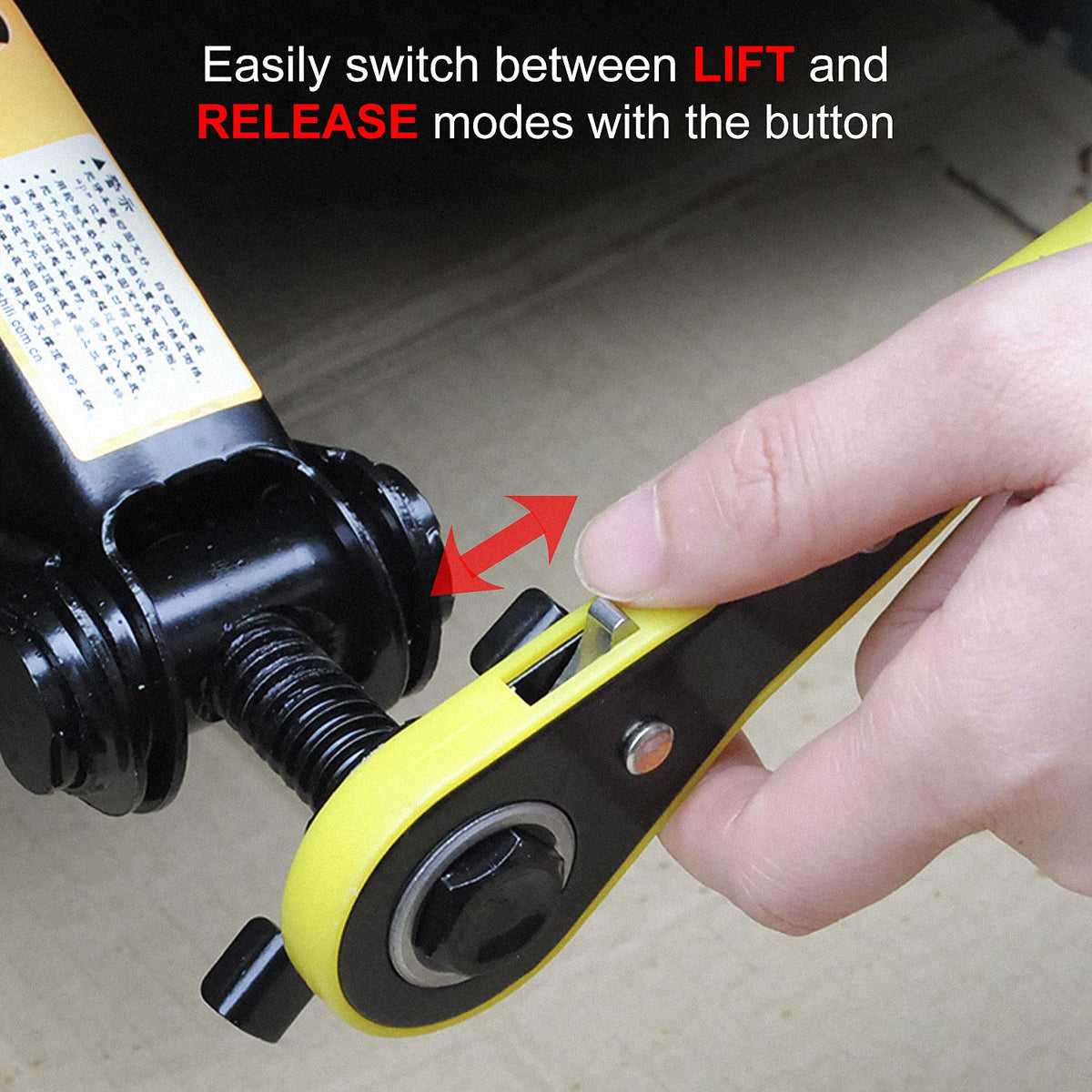 2 Ton Scissor Jack with Ratchet Handle B178