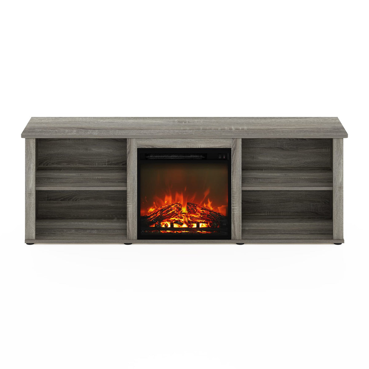 3-Tier Fireplace TV Stand for 70 Inch TV X115