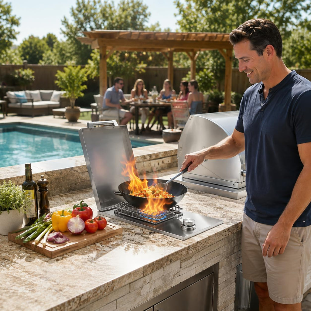 Built-in Single Side Burner N77970