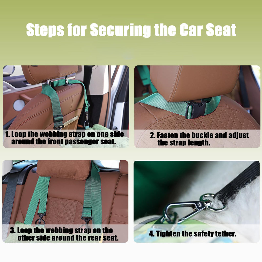 2-in-1 Dog Car Seat A529731