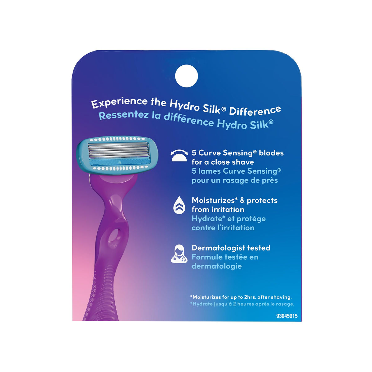 5-Blade Moisturizing Razor Refills, 6 Count G964