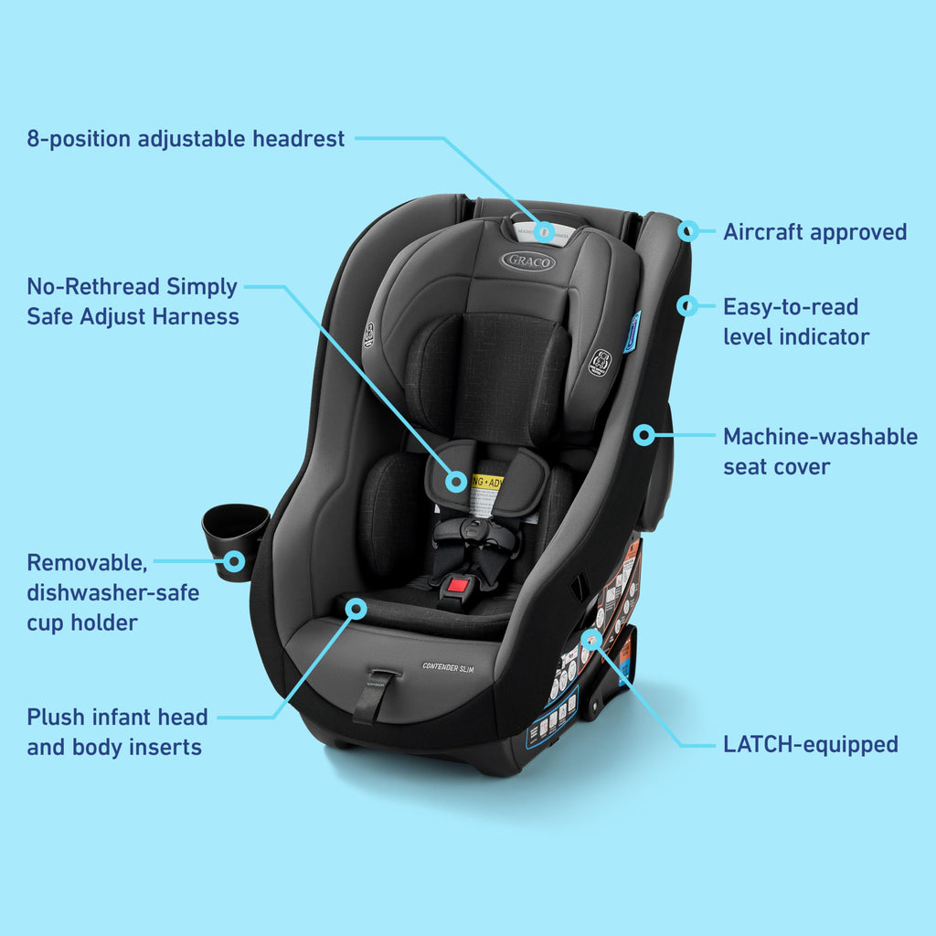 Slim Convertible Car Seat Q372098
