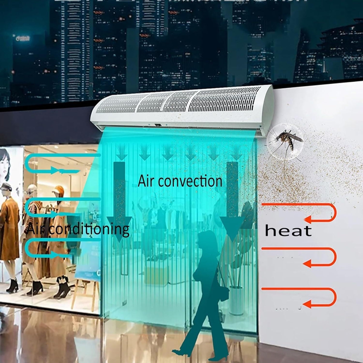 Air Curtain 120cm U551