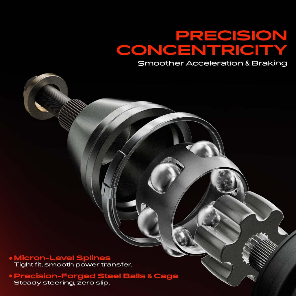 Front CV Axle Shaft Assembly V53017