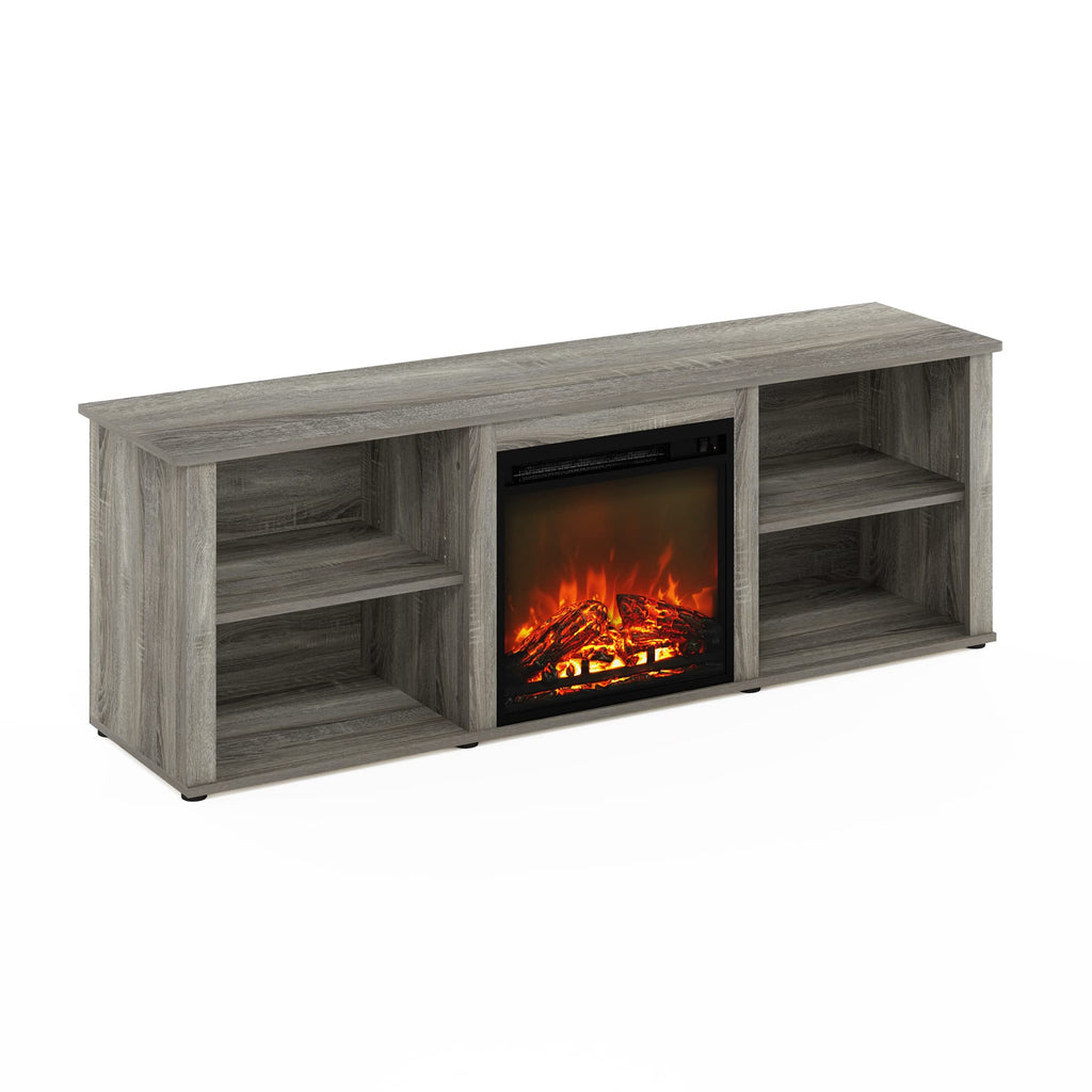 3-Tier Fireplace TV Stand for 70 Inch TV X115