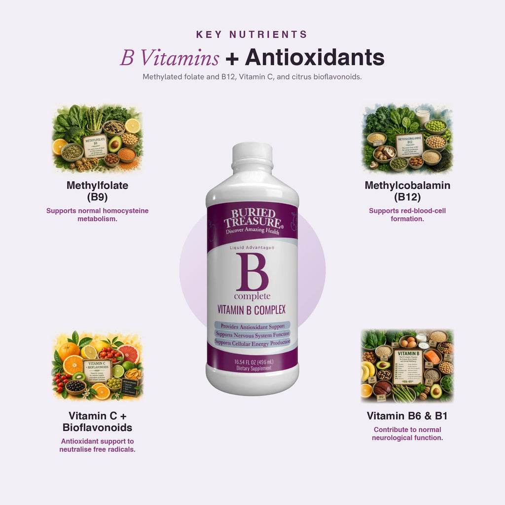 16 Fl oz Liquid Sugar-Free B Complex Vitamins C87834