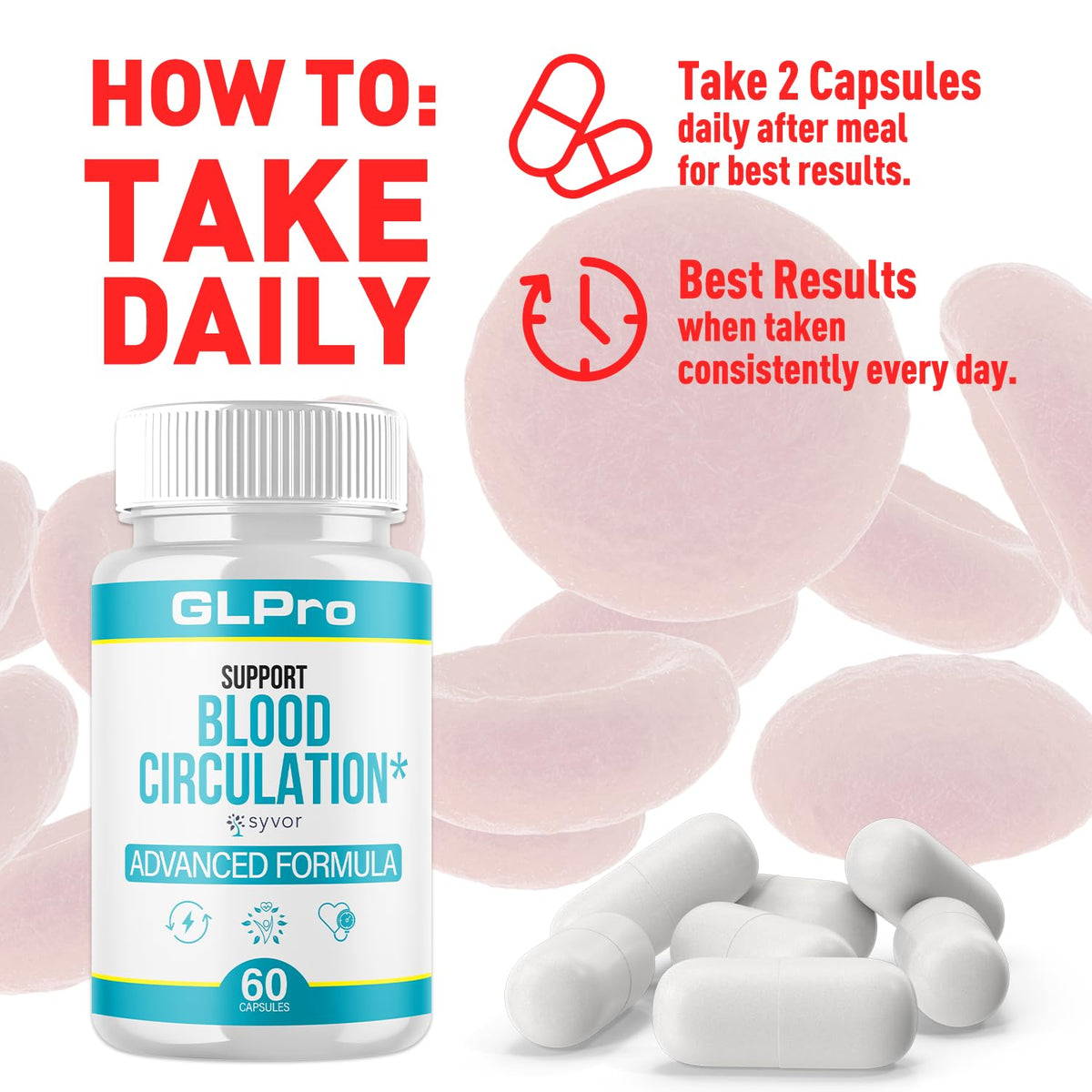 Blood Capsules 180 Capsules U563
