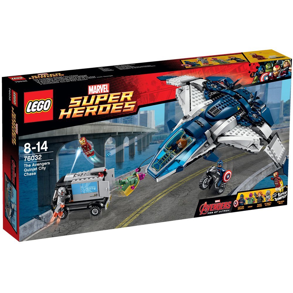 Avengers Quinjet City Chase Set A4054