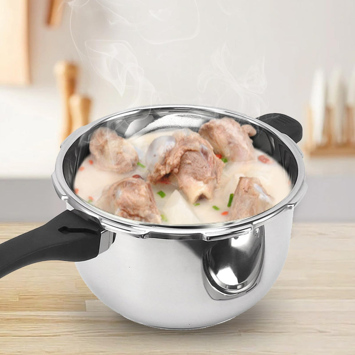 Stainless Steel 3L Pressure Cooker O422