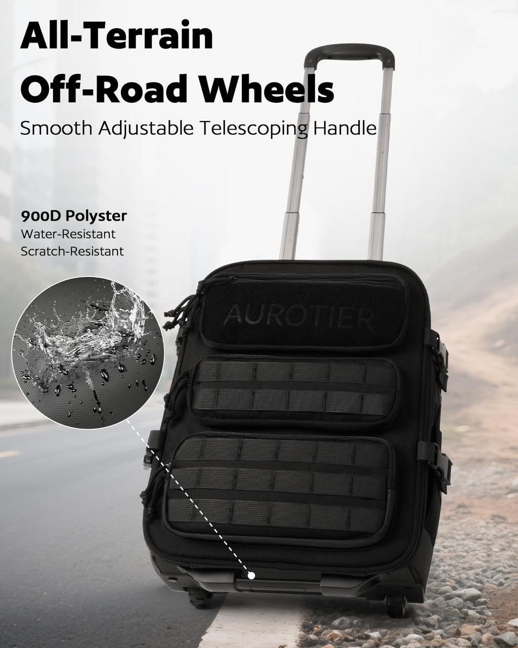 Rolling Wheeled Laptop Backpack X95468