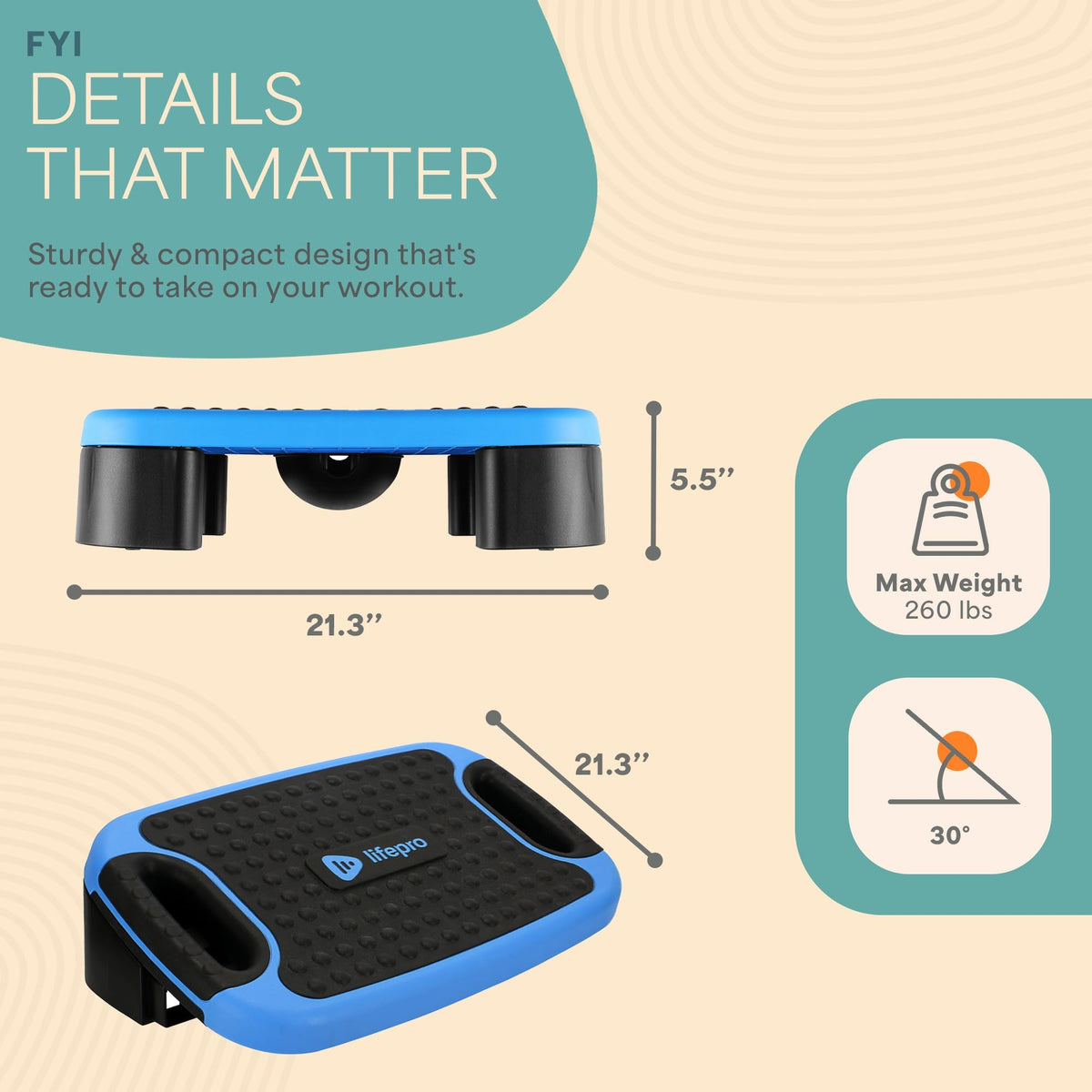 4-in-1 Adjustable Exercise Platform Z824035