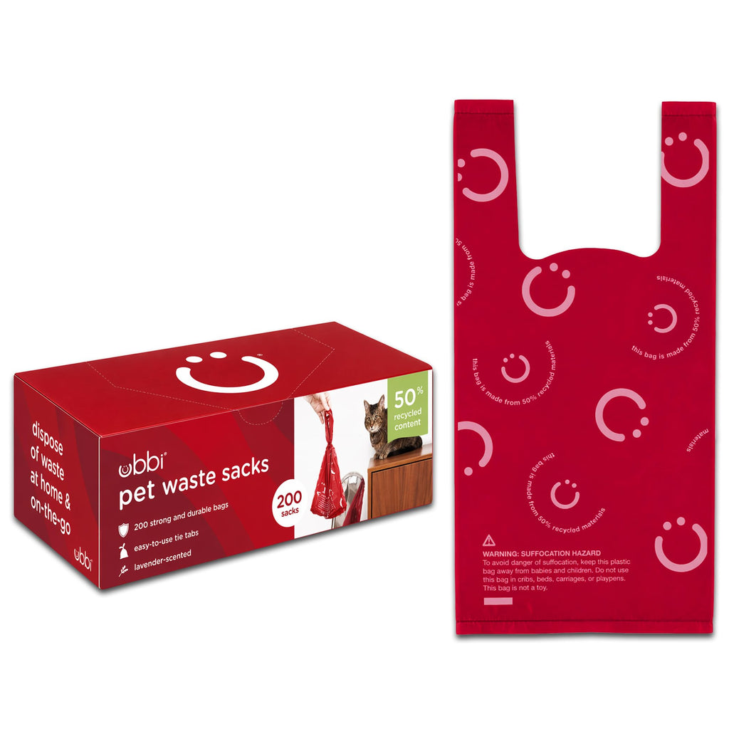 Lavender Scented Pet Waste Sacks 200 Count N93461