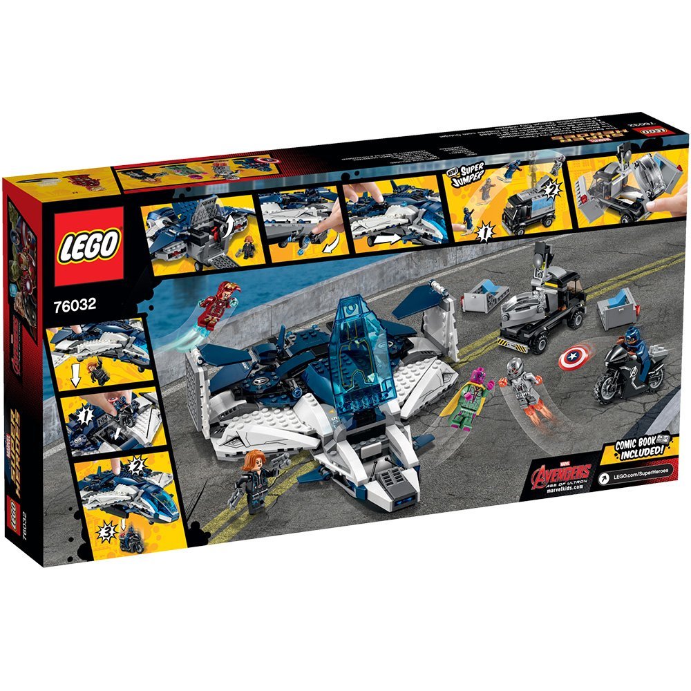 Avengers Quinjet City Chase Set A4054