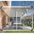 Clear Tarp with Zipper Door F8111