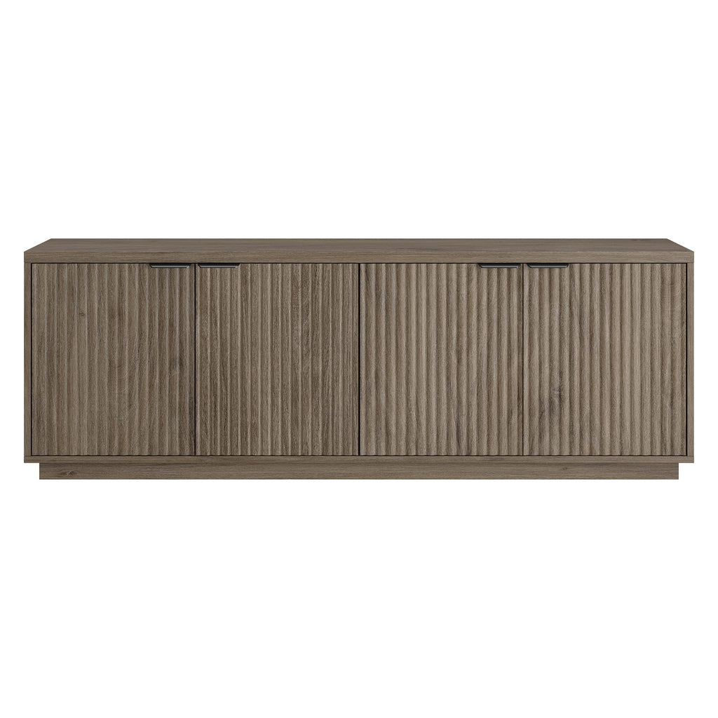 70" Weathered Gray TV Stand S21200