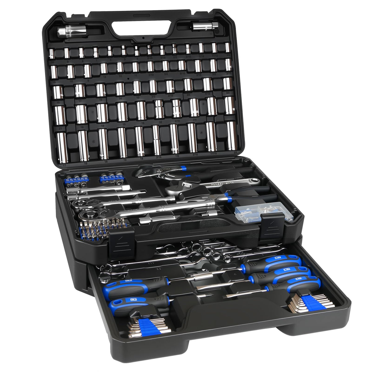 279-Piece Mechanics Tool Set with Toolbox Q219645