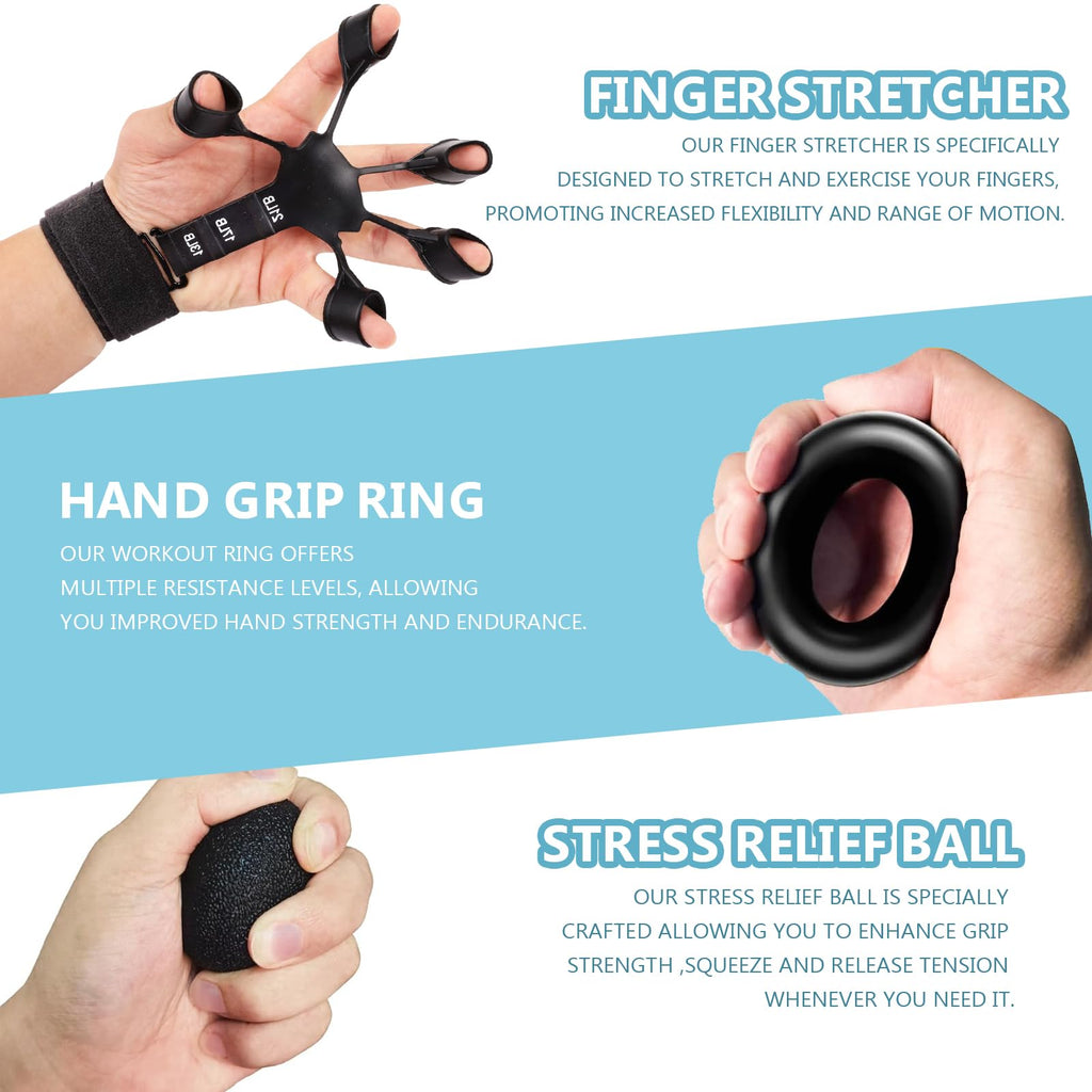 5/10 PCS Grip Strength Trainer Kit V38274