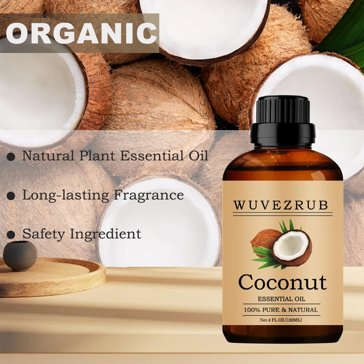 Coconut Essential Oil 120ml X113983