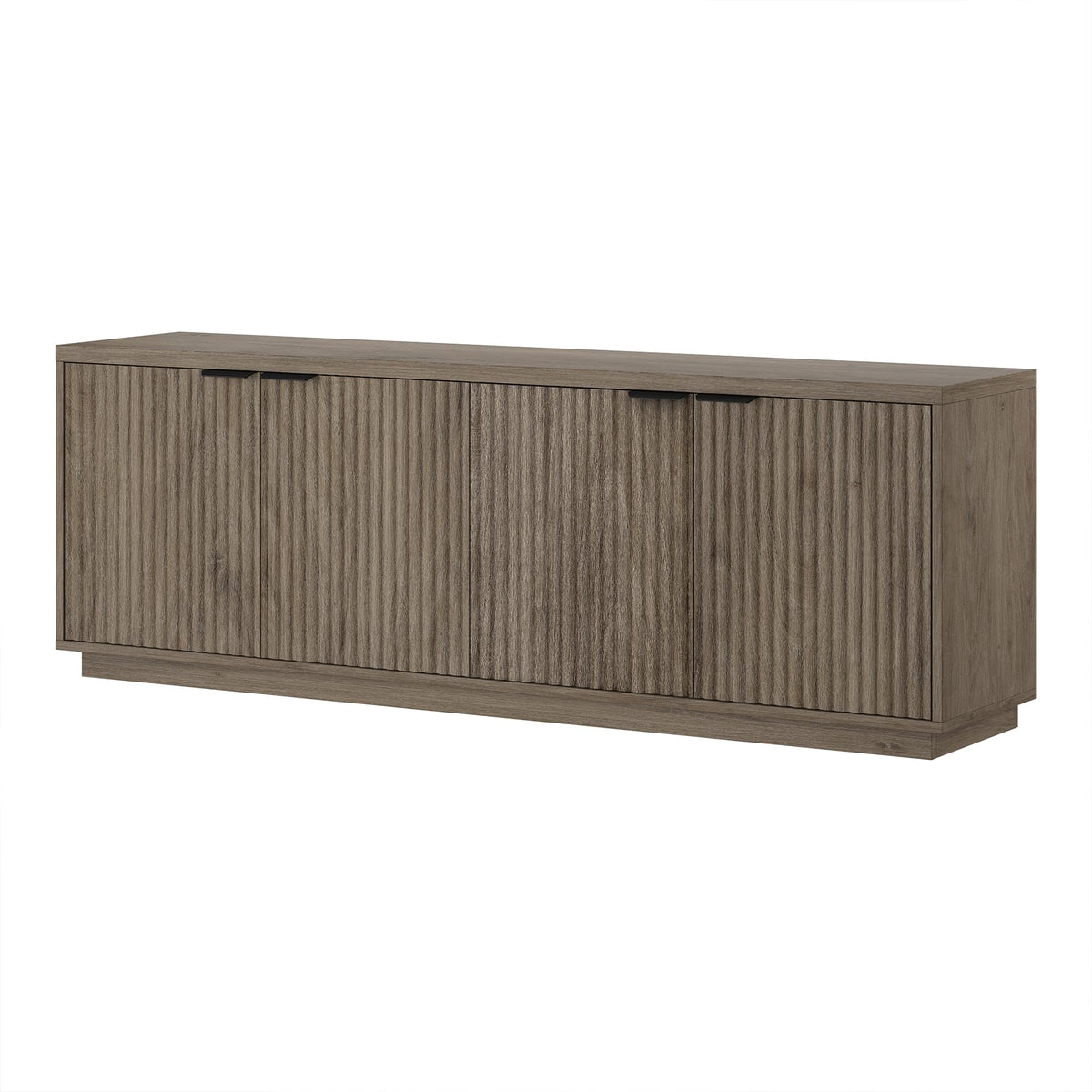70" Weathered Gray TV Stand S21200