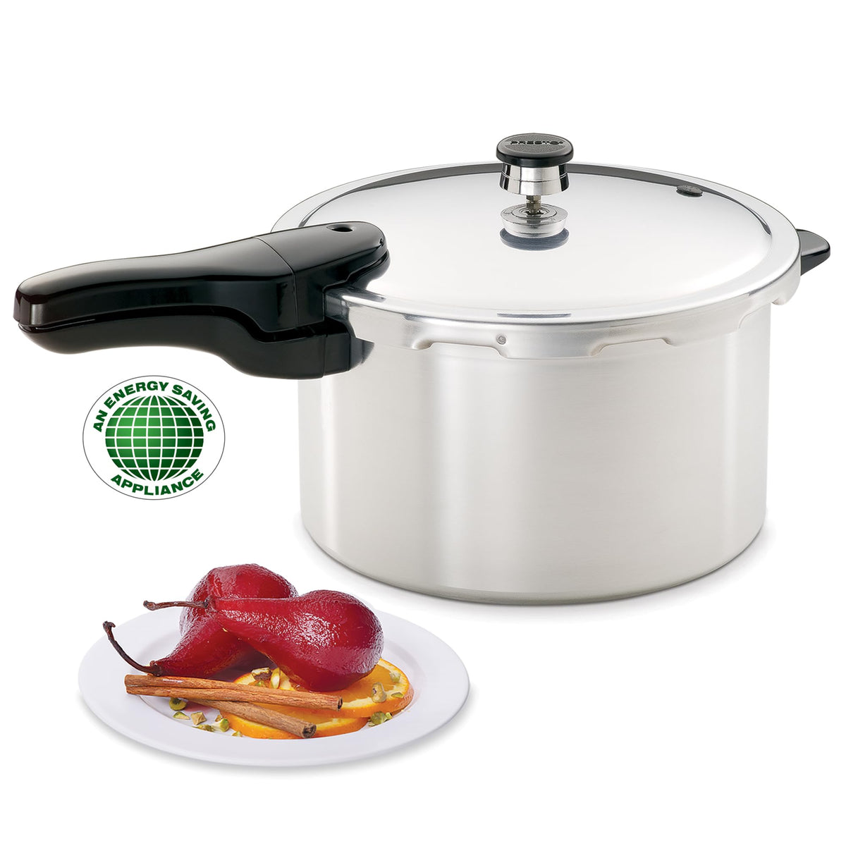 8-Quart Aluminum Pressure Cooker Z312