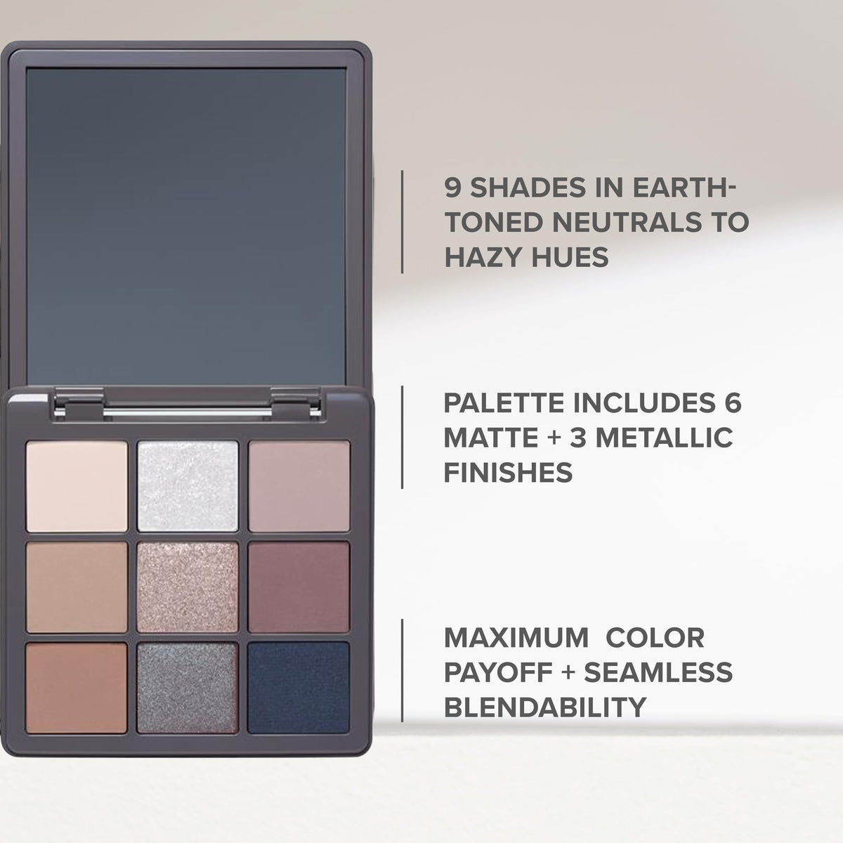 Mini Eyeshadow Palettes - Matte and Metallics V656