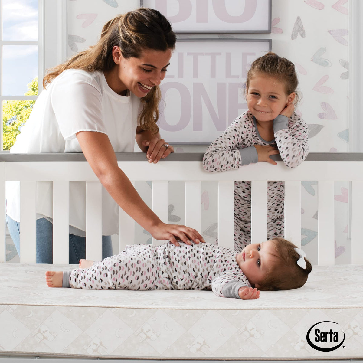 2-Stage Baby Crib and Toddler Mattress M40195