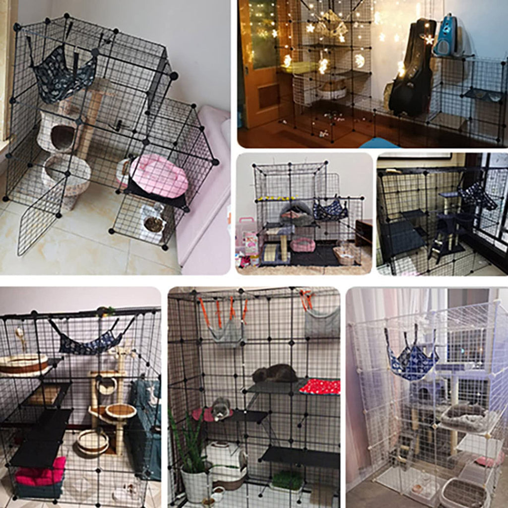 Metal Wire Small Animal Cage 147 * 75 * 110cm C997631