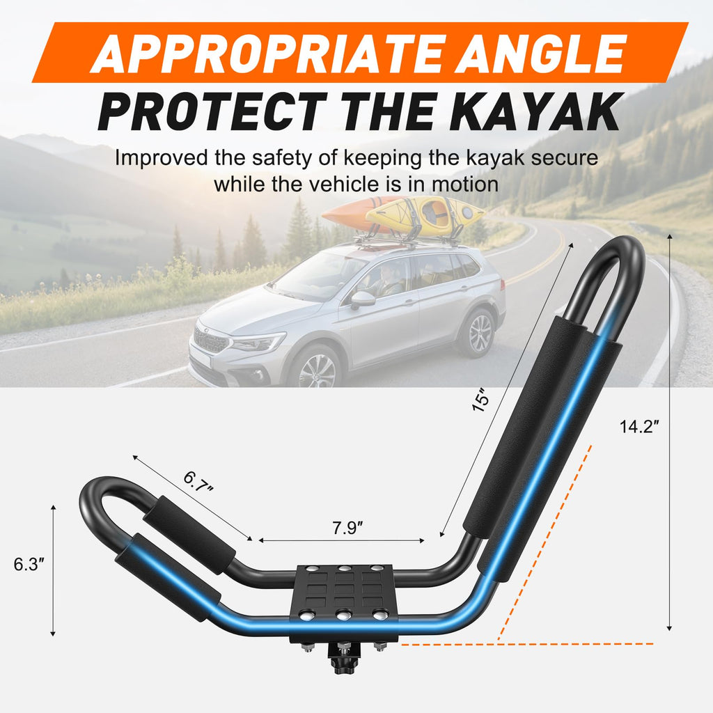 2 Pairs Kayak Carrier Racks S76304