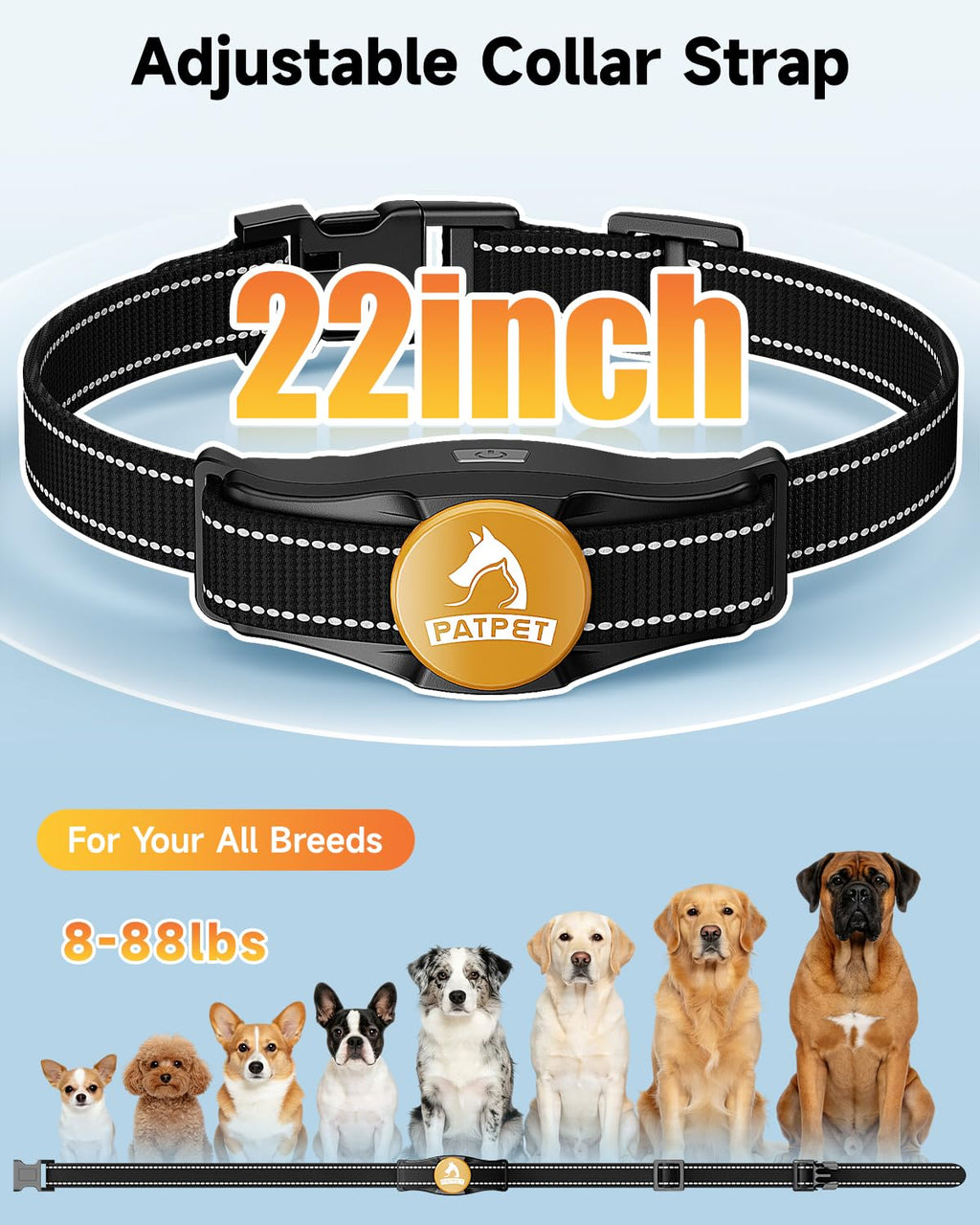 Rechargeable Dog Training Collar with Remote B600