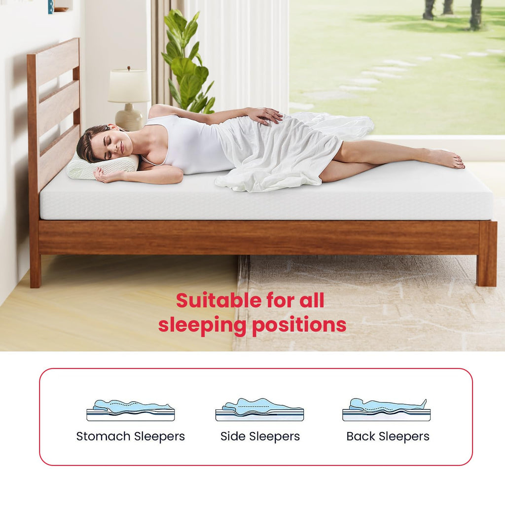 5 Inch Gel Memory Foam Twin Mattress V412